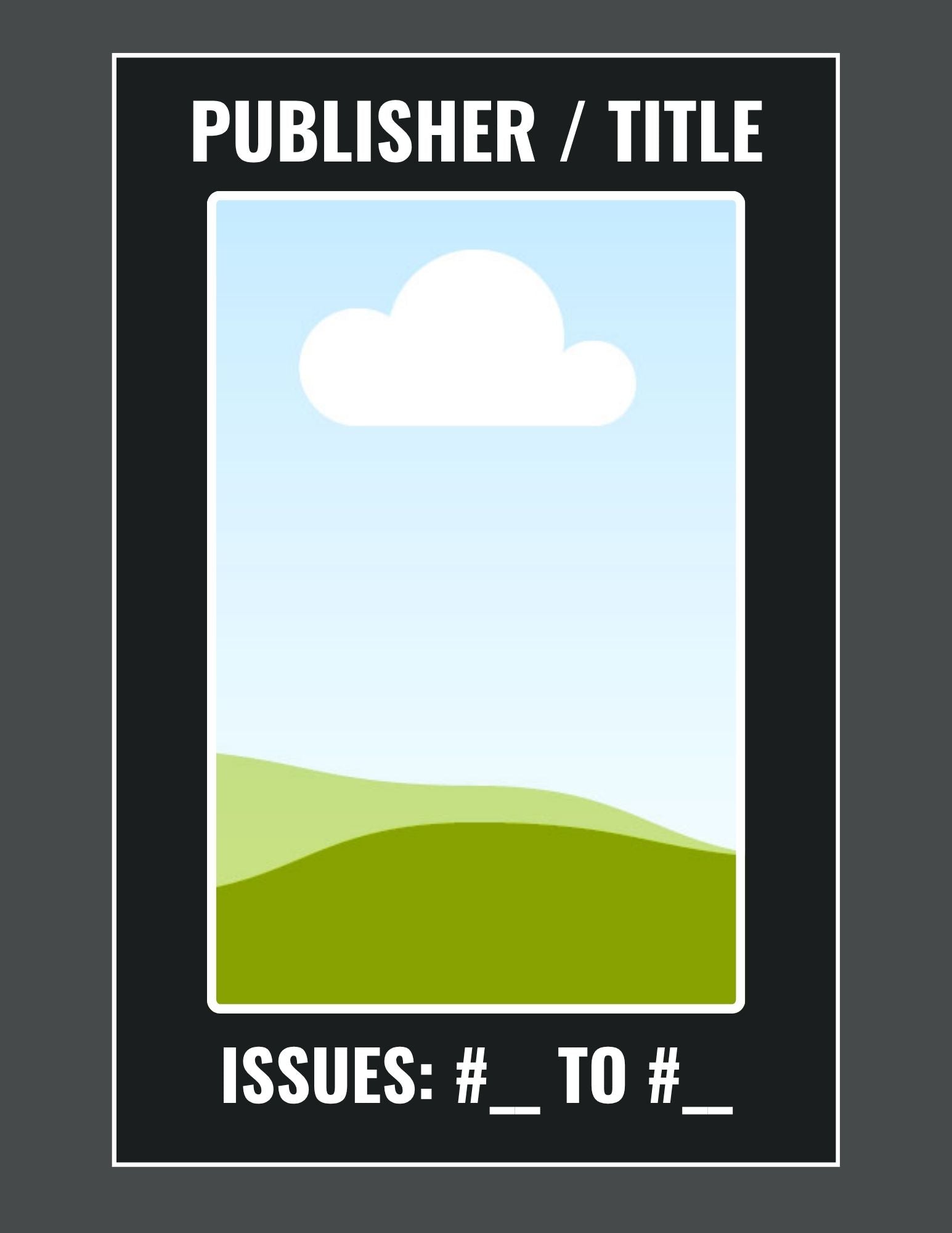 The Ultimate Custom Comic Omnibus Template Kit (3-in-1 Combo)