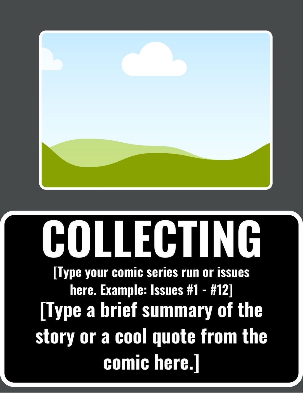 The Ultimate Custom Comic Omnibus Template Kit (3-in-1 Combo)